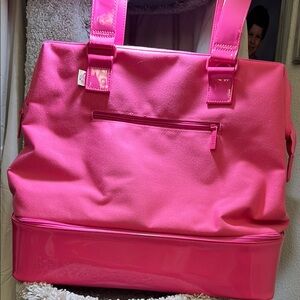 BEIS Pink Tote Bag Vibrant Durable Structured